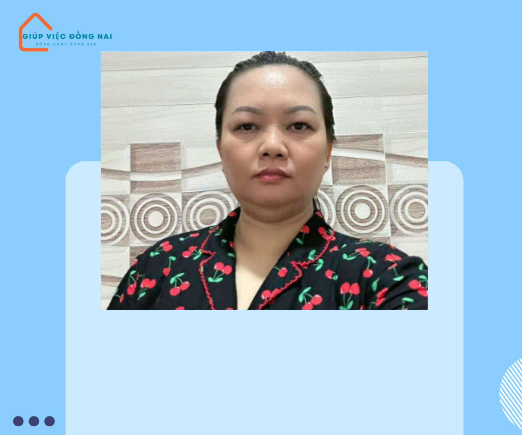 Chị VŨ THỊ HOA, sinh năm 1976, quê Hà Nội cần tìm việc