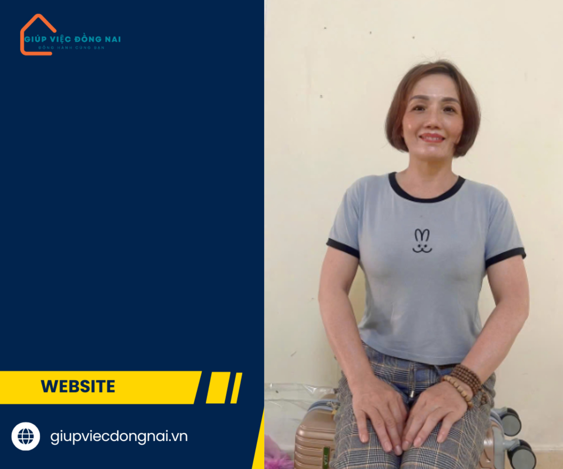 Chị HỒ THỊ LAN, sinh năm 1975, quê Nghệ An cần tìm việc