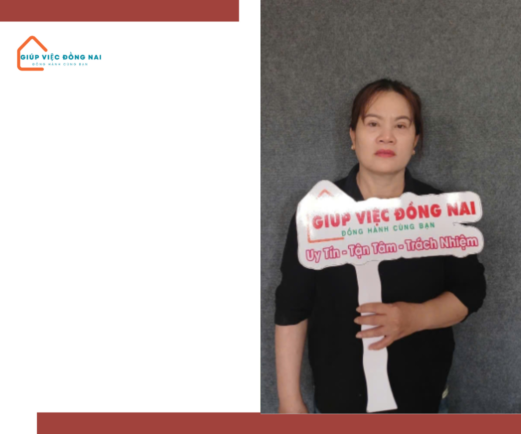 Chị LÊ THỊ KIM THUÝ, sinh năm 1977, quê Quảng Ngãi cần tìm việc