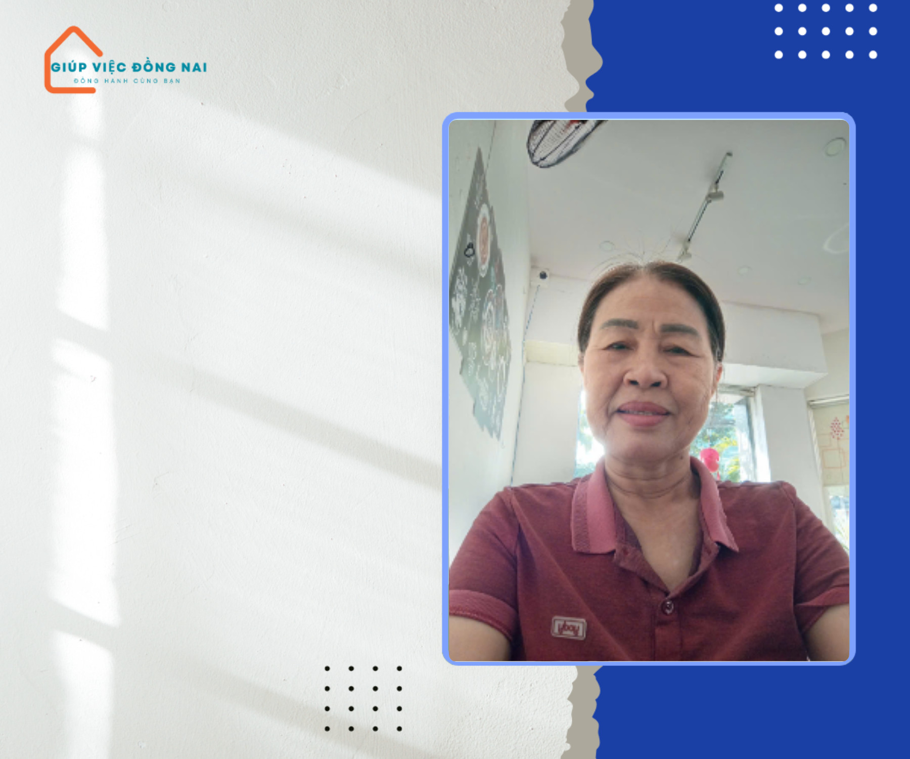 Chị NGUYỄN THỊ PHƯƠNG HÀ, sinh năm 1962, quê Quảng Ngãi cần tìm việc