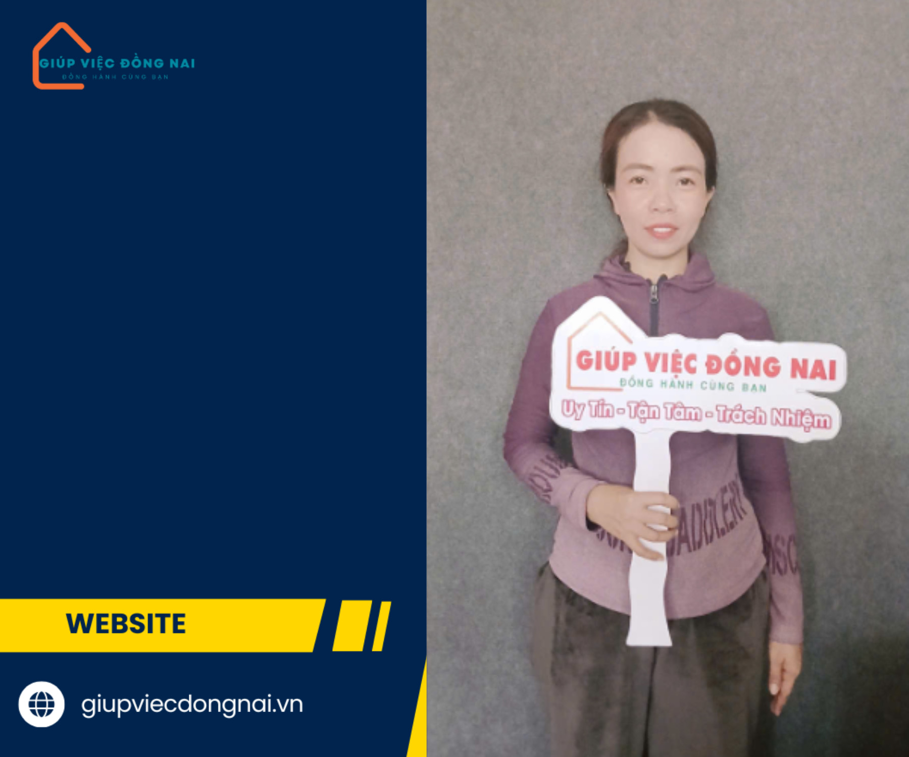 Chị PHẠM THỊ CHÍN, sinh năm 1967, quê Quảng Nam cần tìm việc