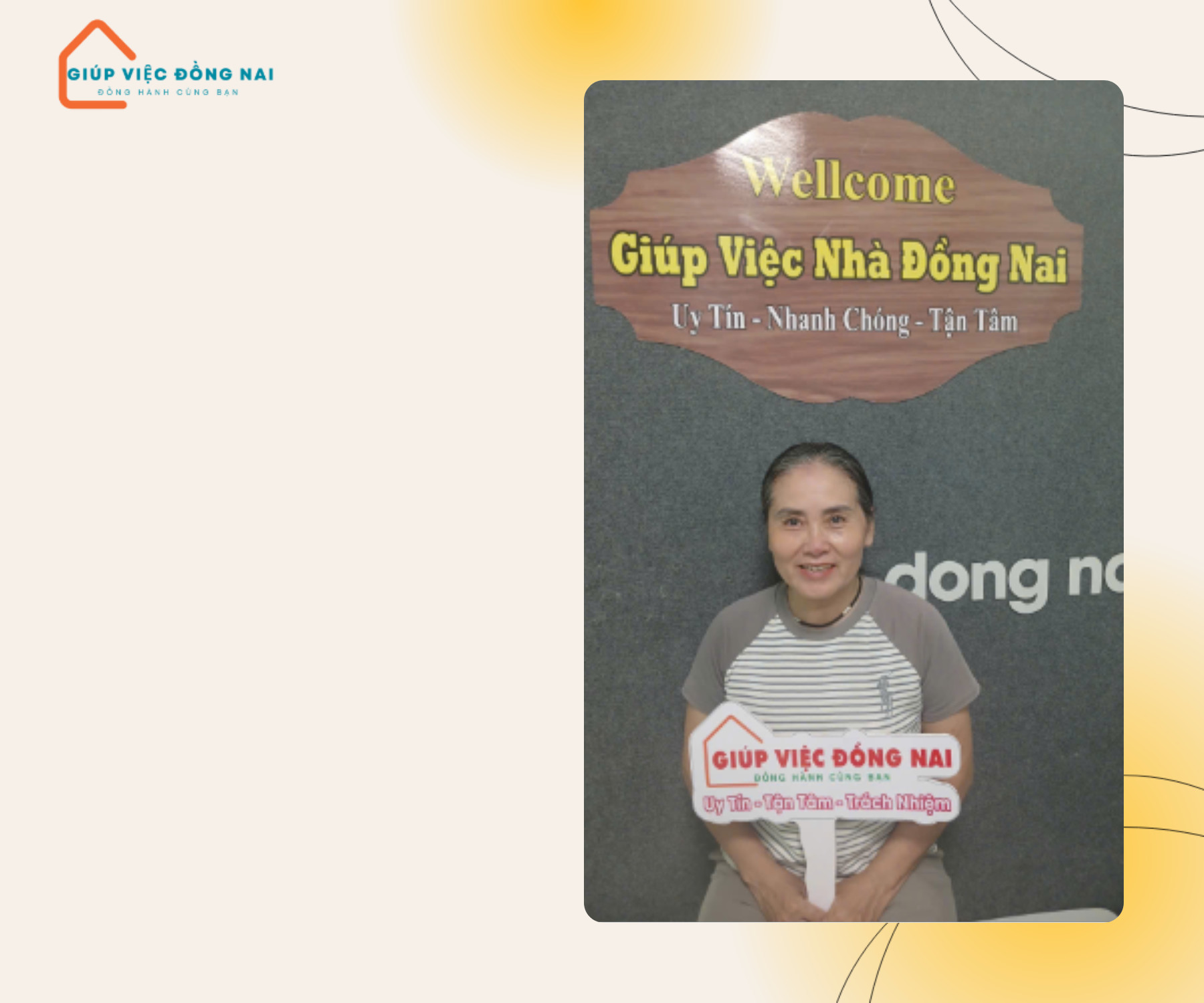 Chị NGUYỄN THỊ HOA, sinh năm 1967, quê Thanh Hóa cần tìm việc