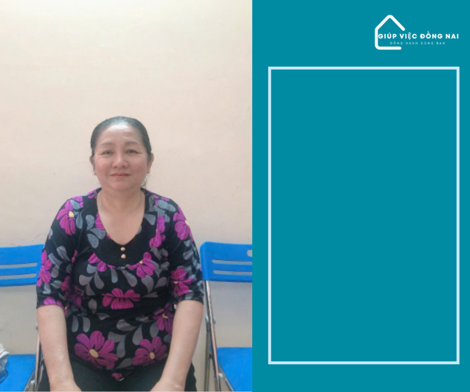 Chị Phạm Thị Ánh Nguyệt, sinh năm 1967, quê Bến Tre cần tìm việc