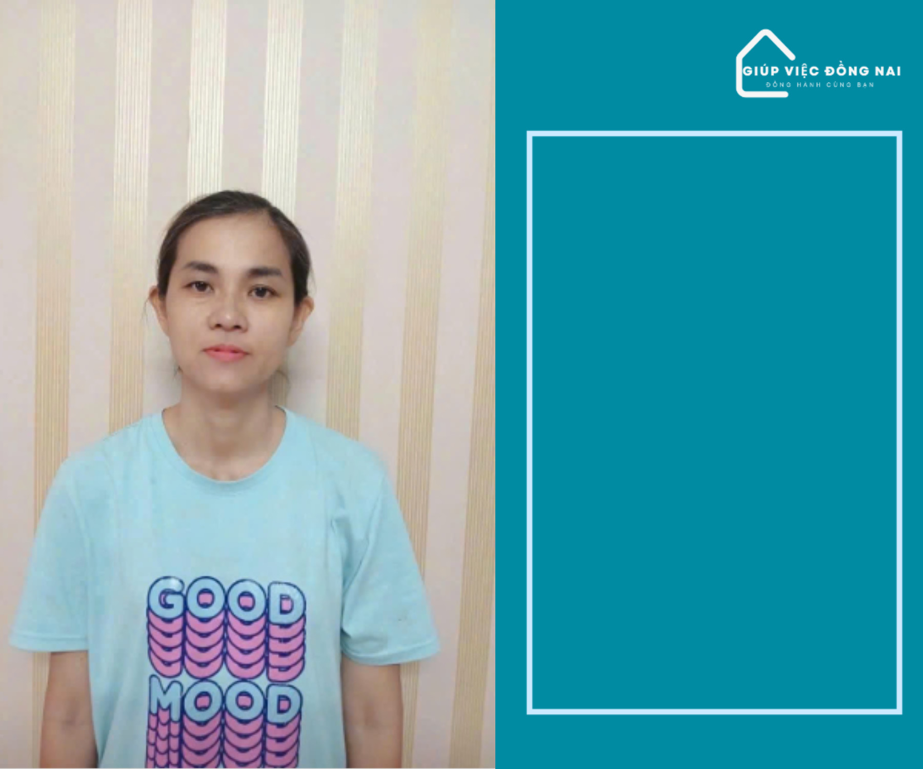 Chị PHÙNG HỒNG BÍCH LOAN, sinh năm 1980, quê Đồng Nai cần tìm việc