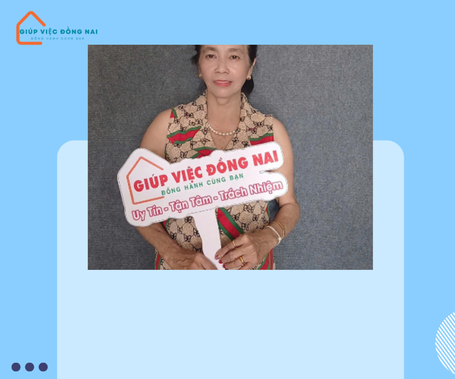 Chị VƯU THỊ LÁC, sinh năm 1969, quê Sóc Trăng cần tìm việc