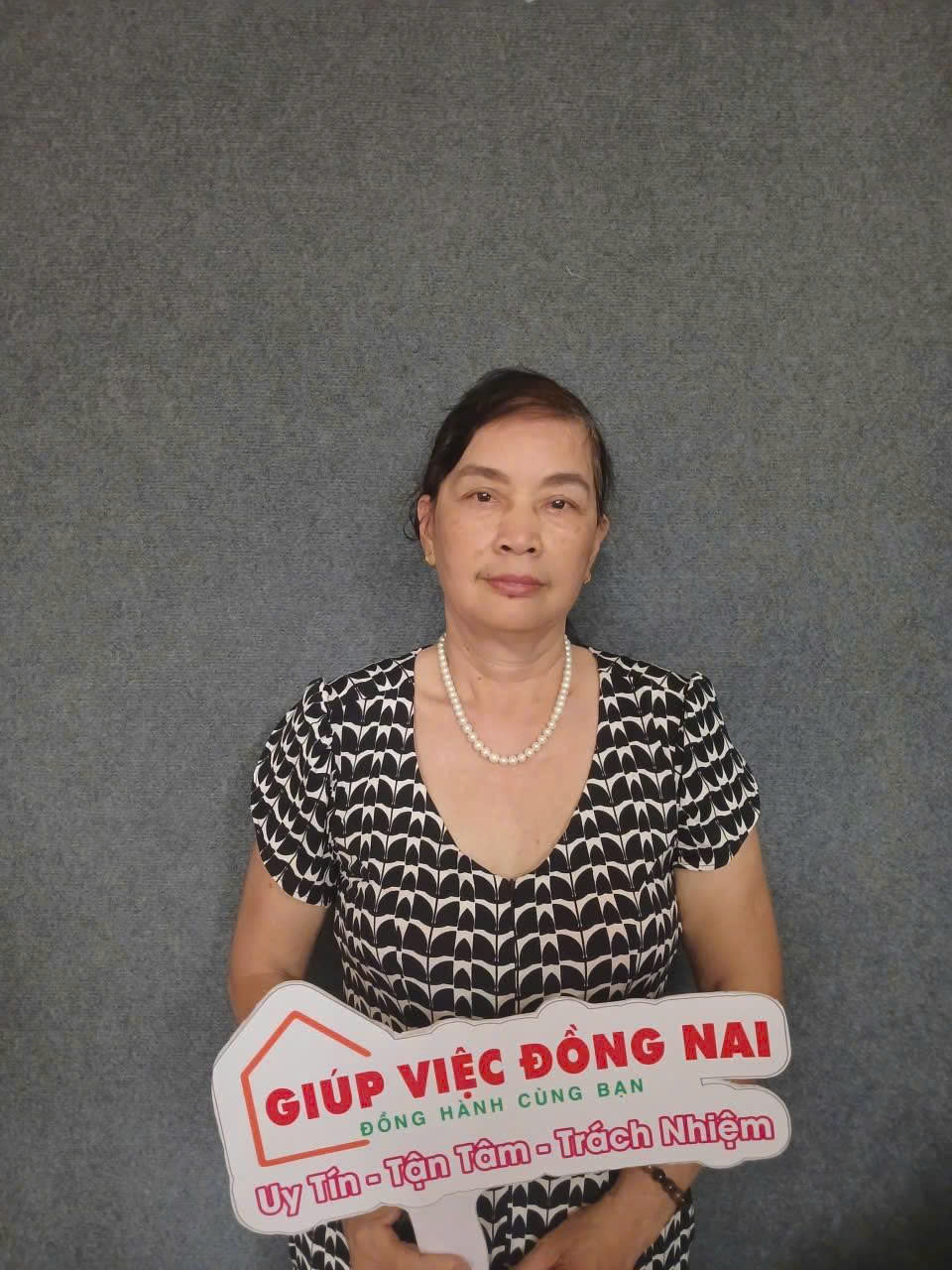 Chị  Vũ Thị Nhung ,  quê Đồng Nai ( Gốc Nam Định ) Cần tìm việc làm