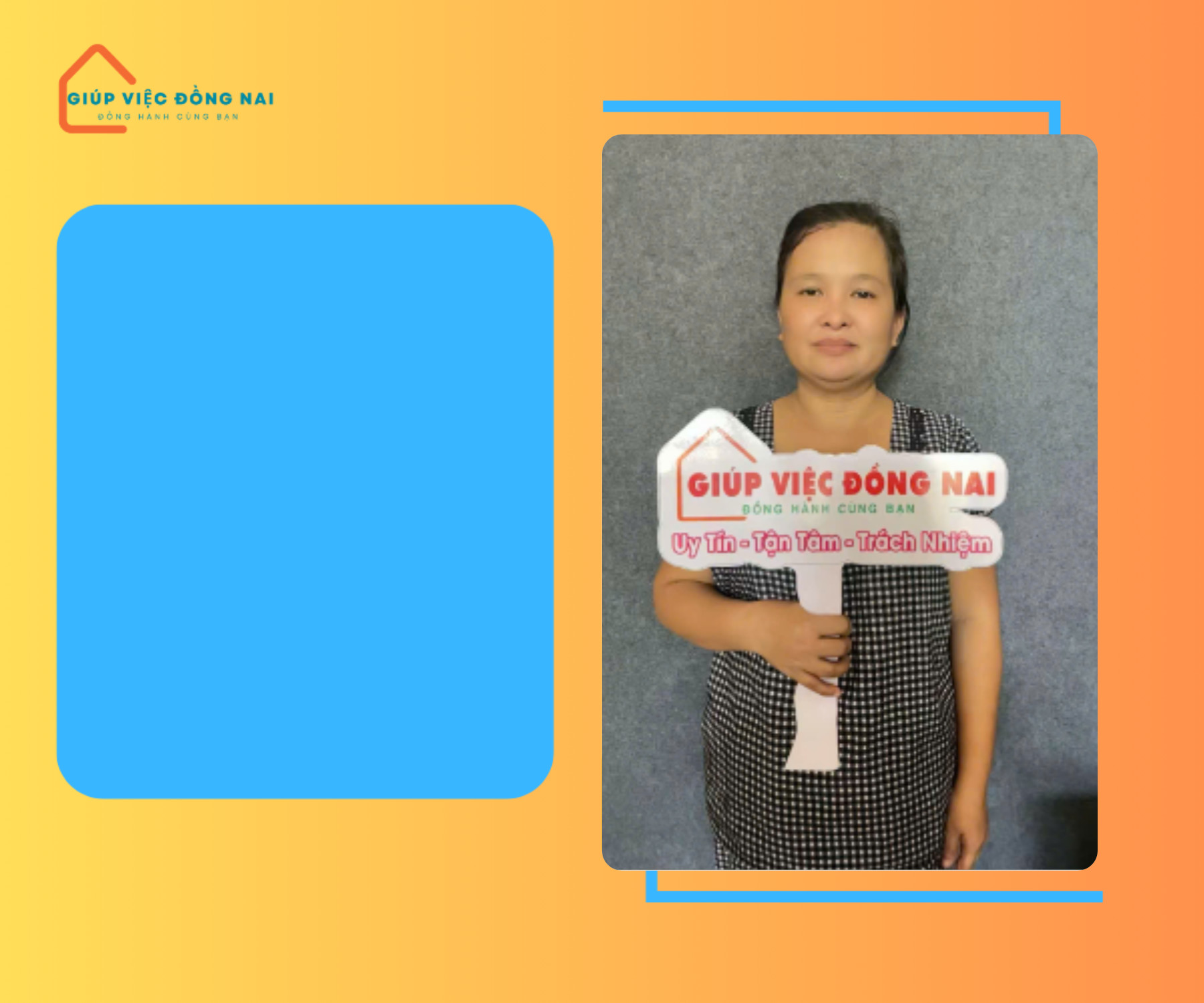 Chị PHẠM TUYẾT LOAN, sinh năm 1981, quê Tiền Giang cần tìm việc