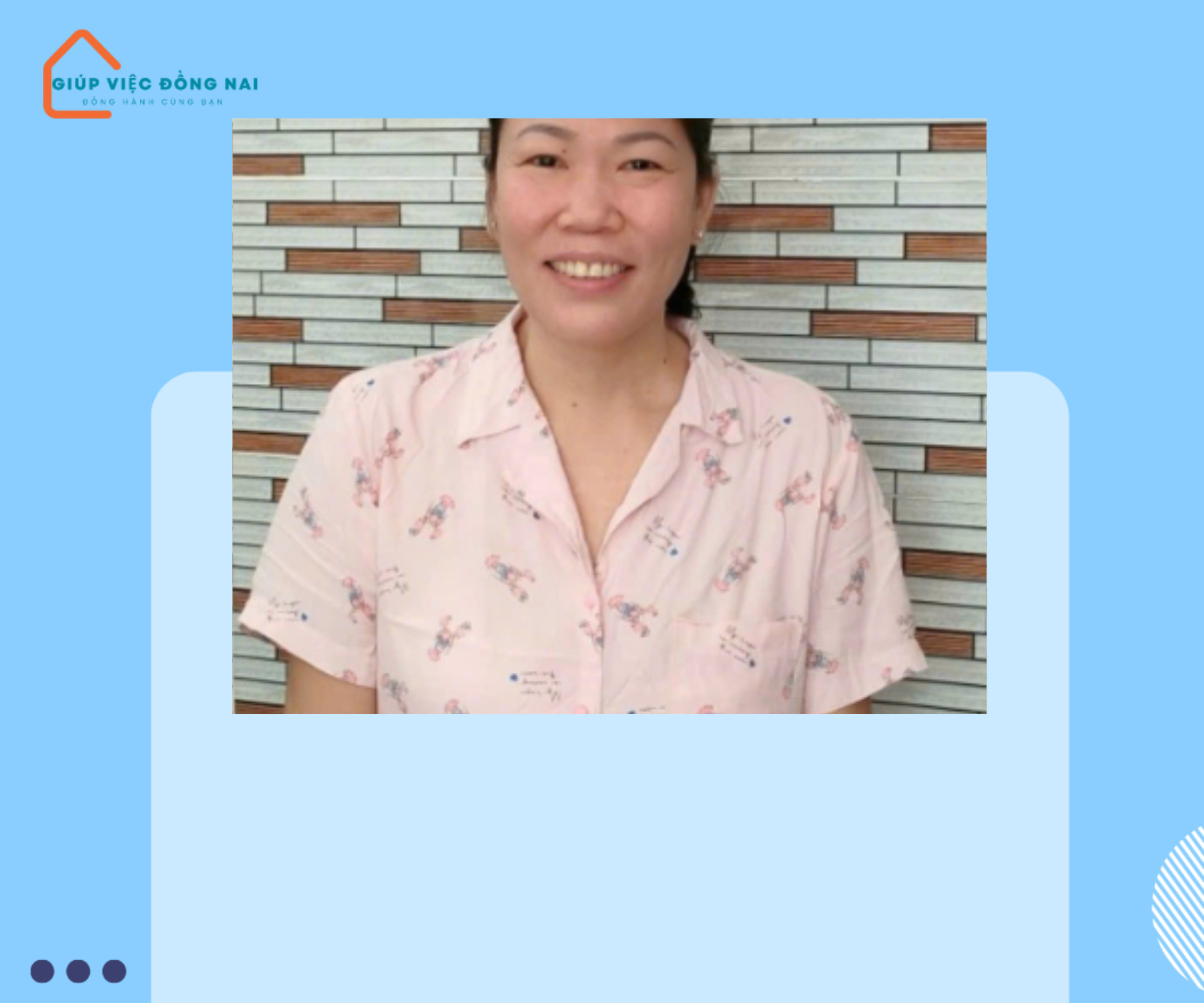 Chị NGUYỄN THỊ RƠI, sinh năm 1974, quê Nam Định cần tìm việc