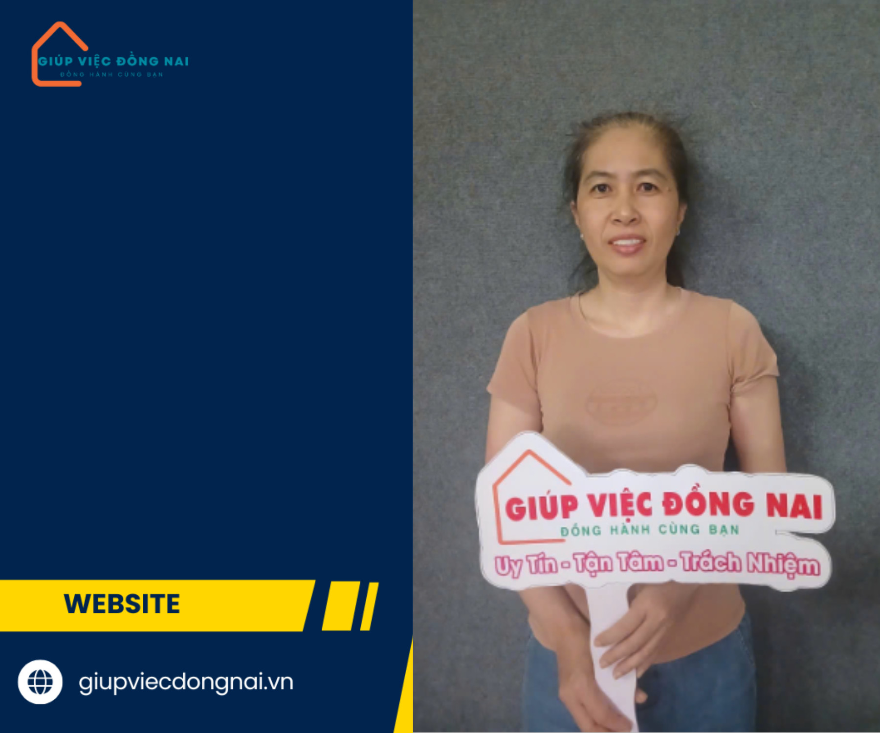 Chị NGUYỄN THỊ HƯNG THỊNH, sinh năm 1980, quê Bình Thuận cần tìm việc