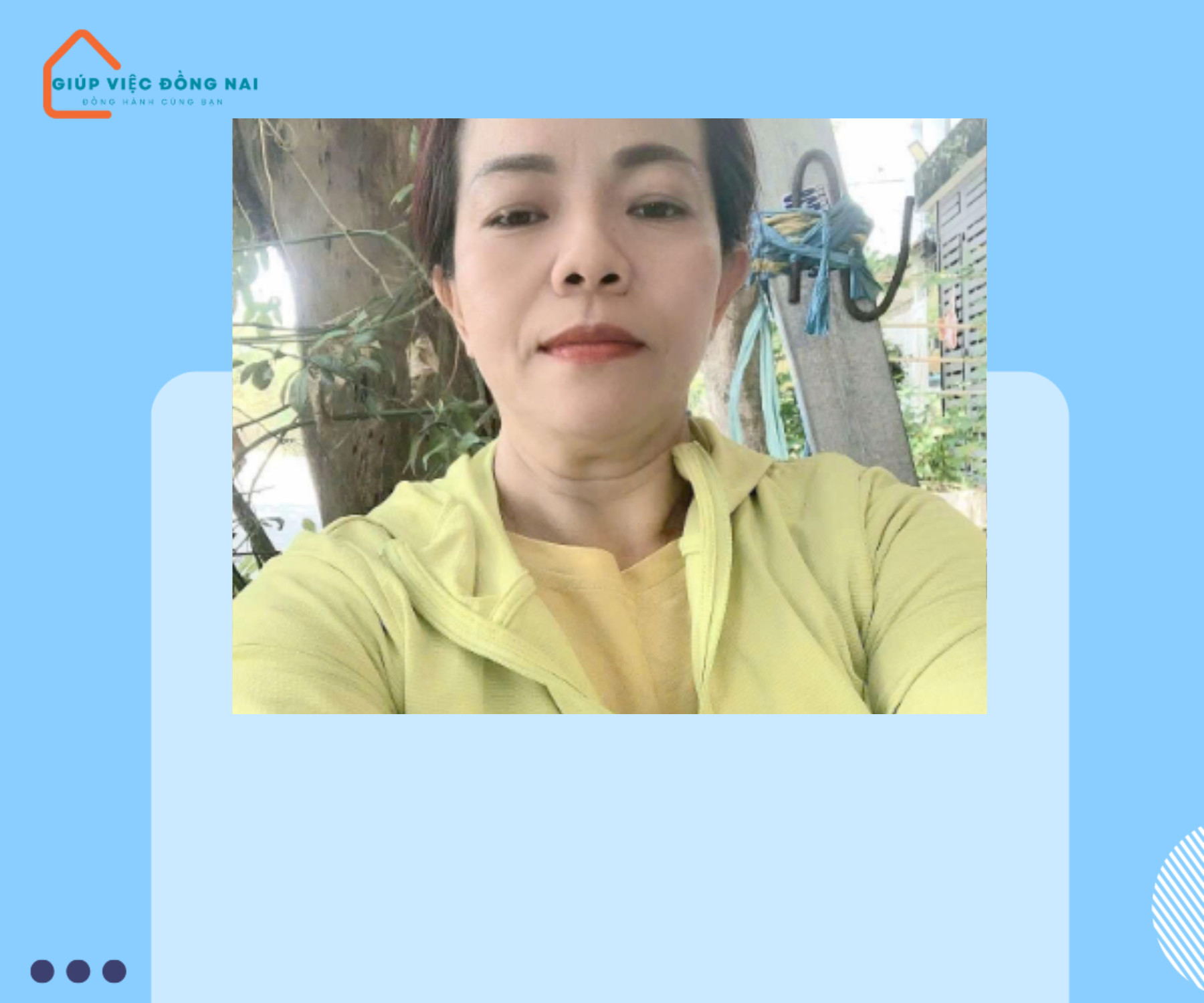 Chị TRƯƠNG THỊ YẾN LINH, sinh năm 1976, quê Khánh Hòa cần tìm việc