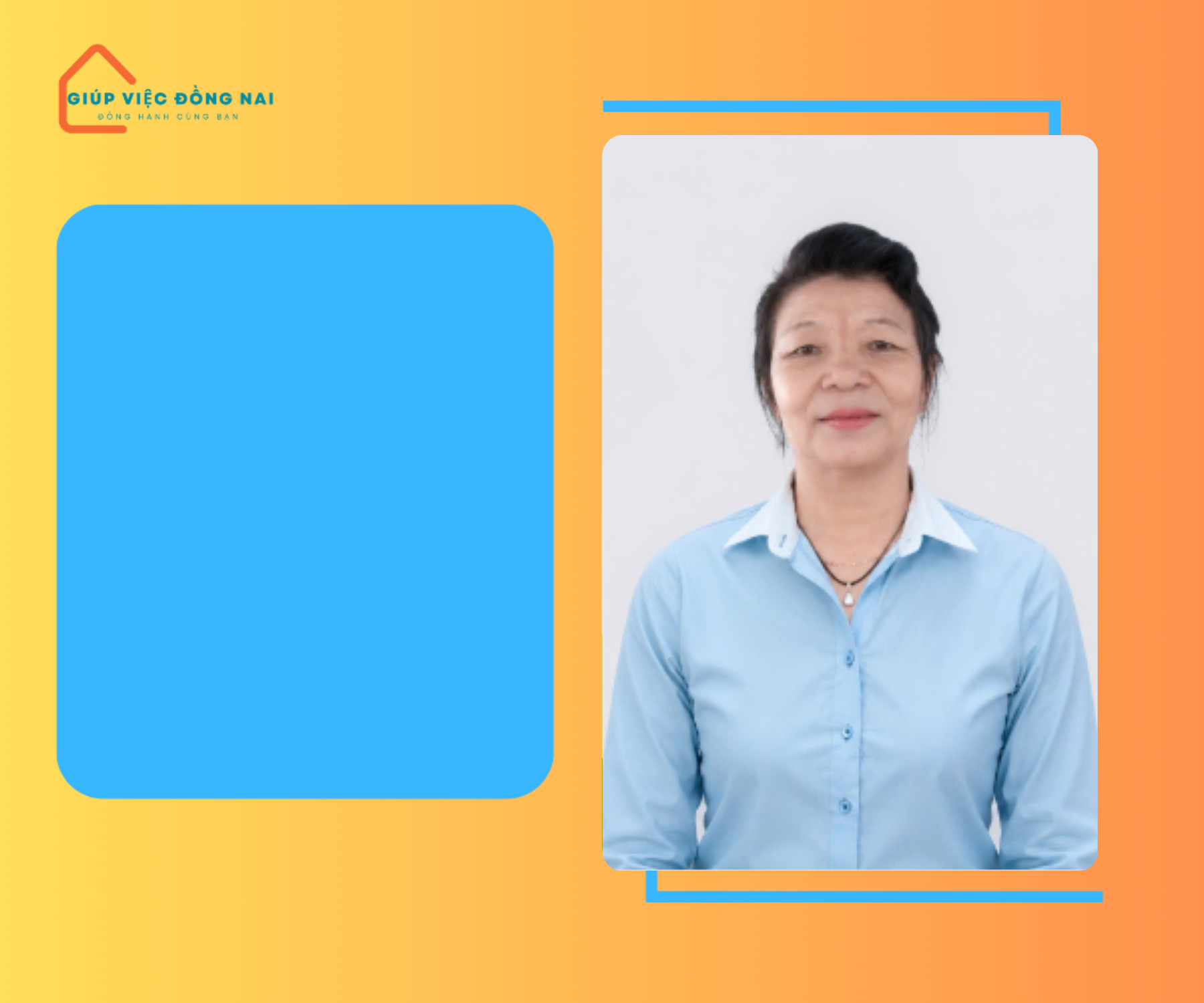Chị NGUYỄN NGỌC ANH, sinh năm 1970, quê An Giang cần tìm việc