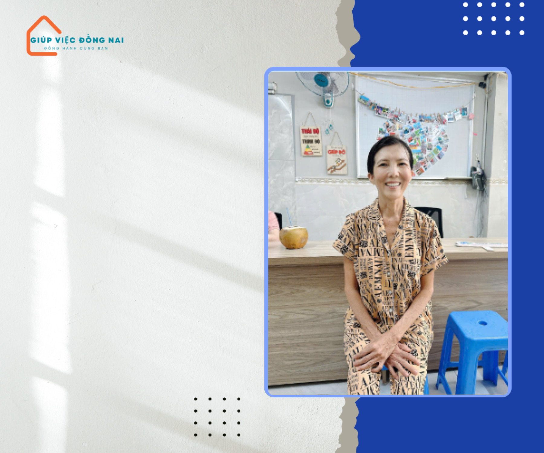 Chị VÕ THỊ THUỶ, sinh năm 1973, quê Vĩnh Long cần tìm việc