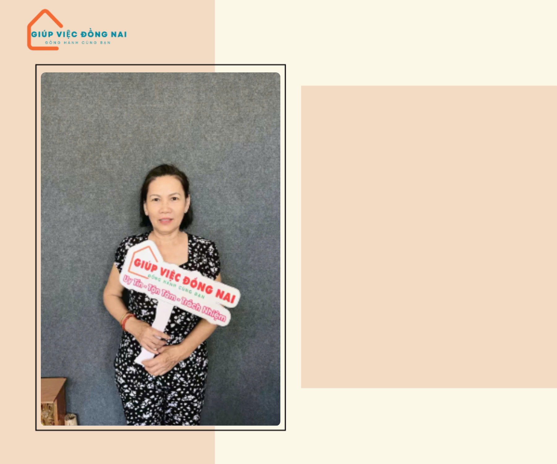Chị PHẠM THỊ CHÍN, sinh năm 1967, quê Quảng Nam cần tìm việc