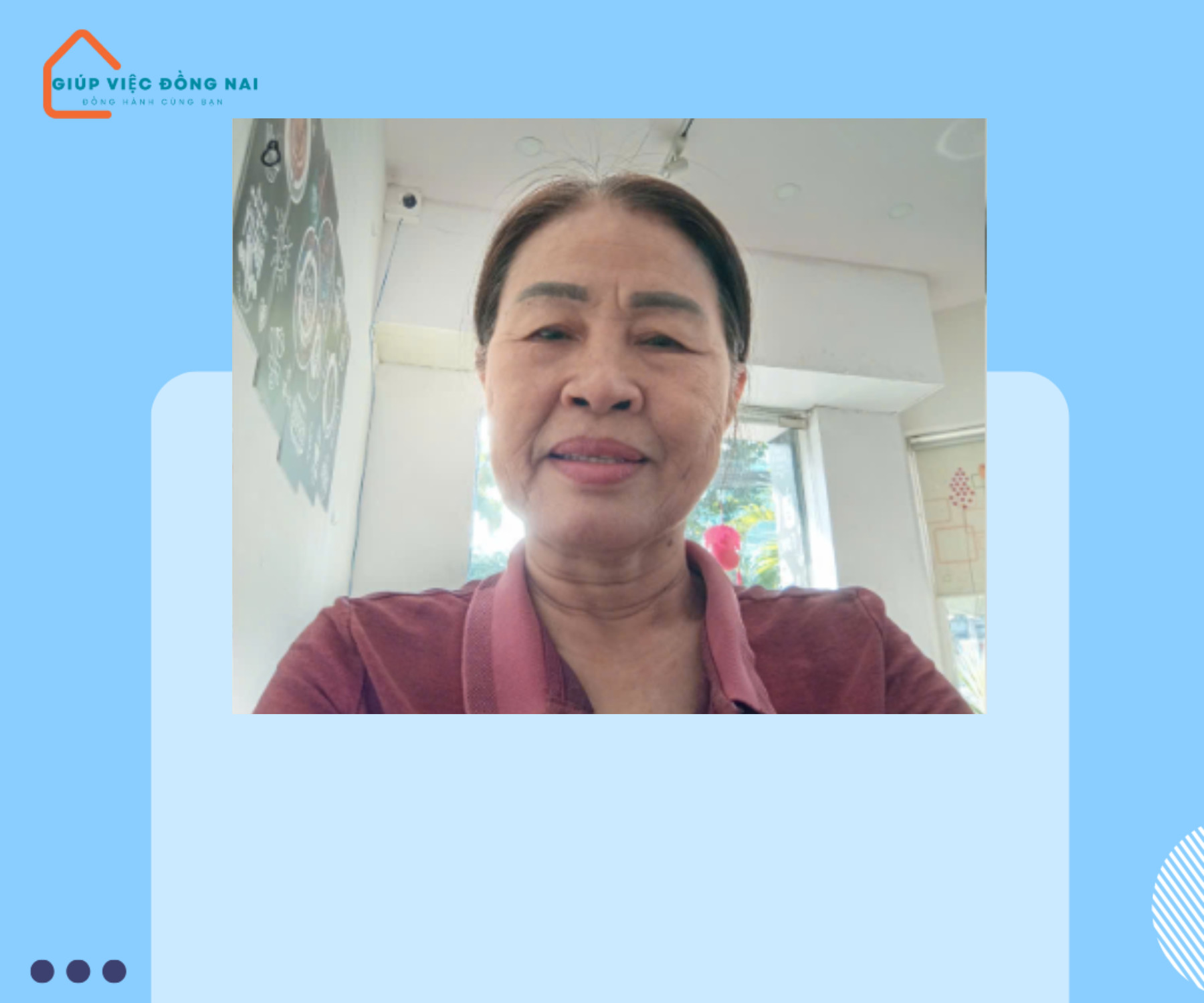 Chị NGUYỄN THỊ PHƯƠNG HÀ, sinh năm 1962, quê Quảng Ngãi cần tìm việc