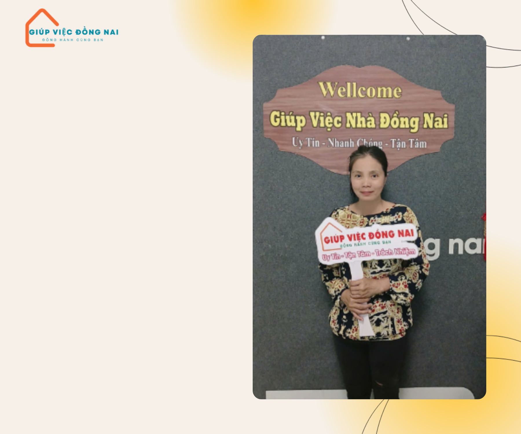 Chị NGUYỄN THỊ MỸ LỆ, sinh năm 1977, quê An Giang cần tìm việc