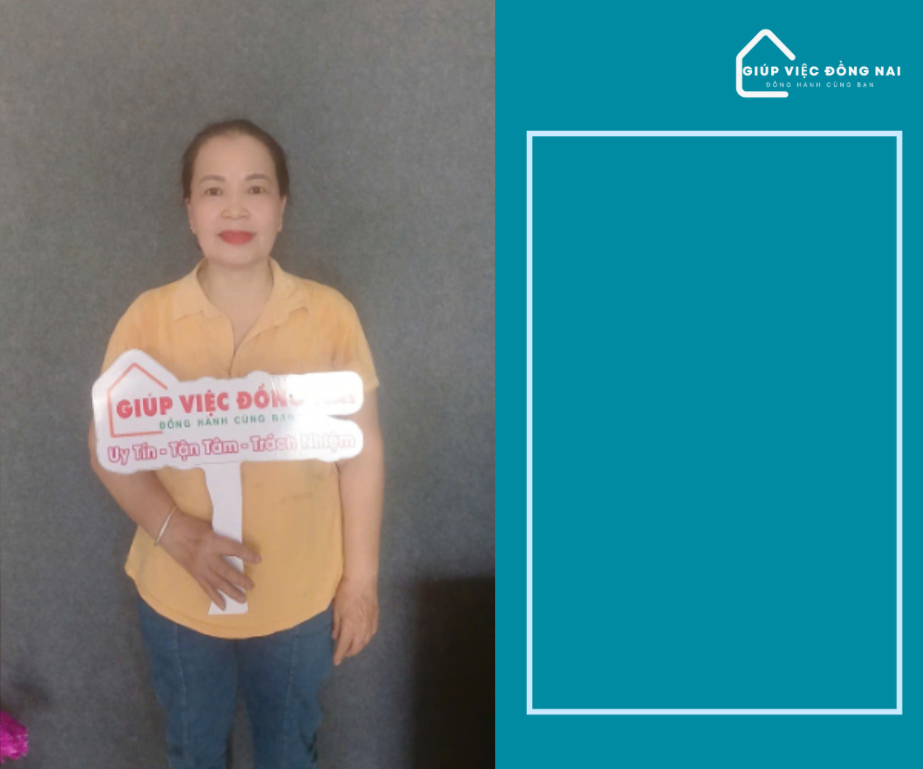 Chị NGUYỄN THỊ PHƯƠNG, sinh năm 1964, quê Hải Dương cần tìm việc