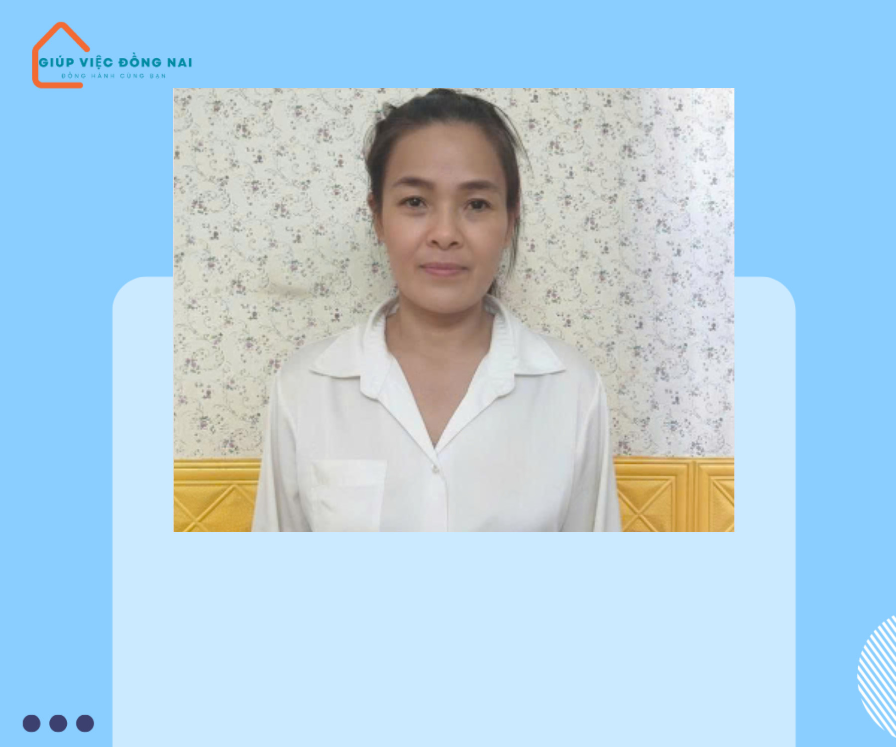 Chị NGUYỄN THỊ KIM PHƯƠNG, sinh năm 1975, quê Hồ Chí Minh cần tìm việc