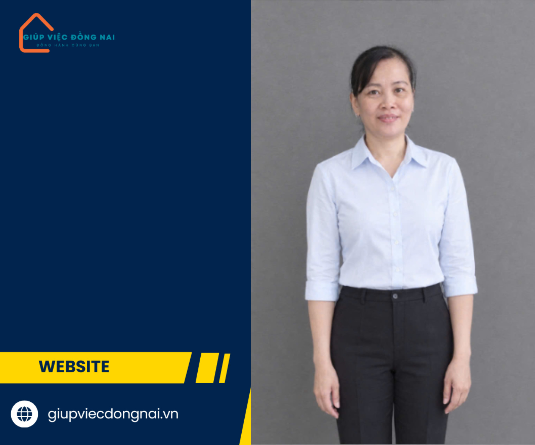 Chị VÕ THỊ PHƯƠNG, sinh năm 1978, quê Tiền Giang cần tìm việc
