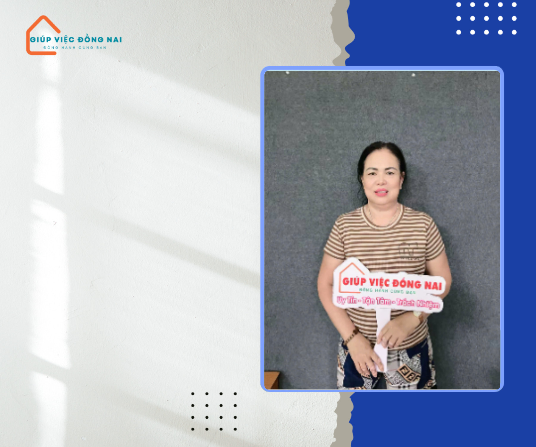 Chị TẠ THỊ CƯ, sinh năm 1968, quê Bình Phước cần tìm việc